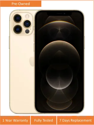 Picture of Apple iPhone 12 Pro 128GB Gold Refurbished – Same Day Delivery in Bangalore